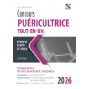 Concours puéricultrice 2026 - Tout-en-un