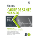 Concours cadre de santé 2026 - Tout-en-un