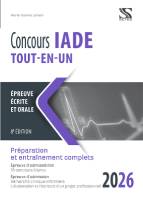 Concours IADE 2026 - Tout-en-un