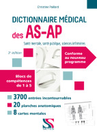 Dictionnaire medical des AS-AP - 20 planches anatomiques